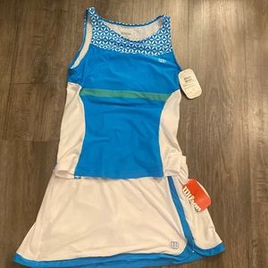 Tennis tank and skirt outfit. NWT